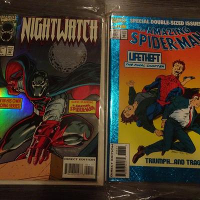 LOT 105.  COMIC BOOKS