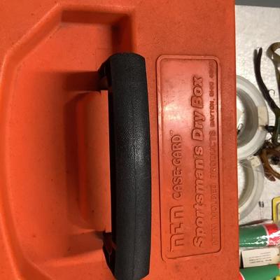MTM molds case guard dry box orange, lures