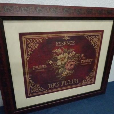 LOT 117. HOME DECOR ART