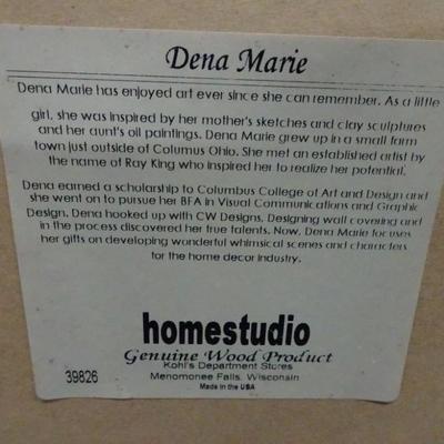 LOT 119. HOME DECOR ART