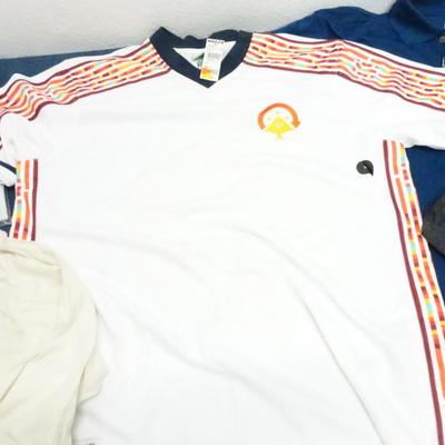 LOT 123  MENS CLOTHING AND SHOES