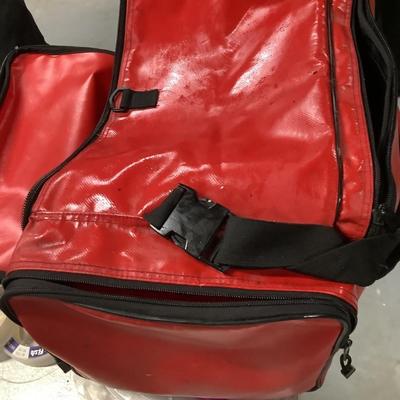 West Marine red bag, Rapala scale, 2 fishing pliers-Pline, freshwater