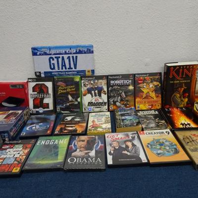 LOT 155. DVD'S AND VIDEO GAMES