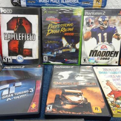 LOT 155. DVD'S AND VIDEO GAMES