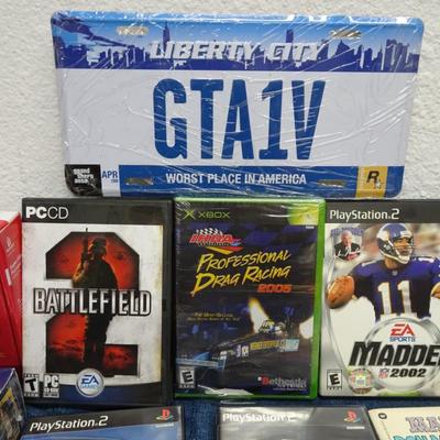 LOT 155. DVD'S AND VIDEO GAMES