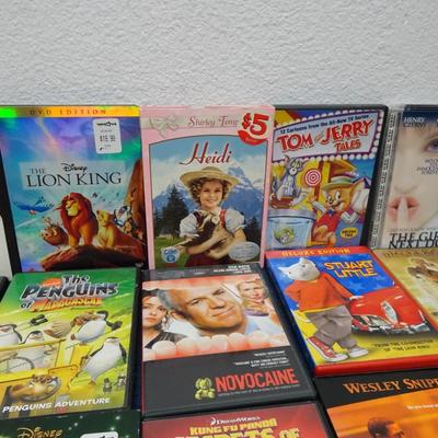 LOT 156. DVD MOVIES