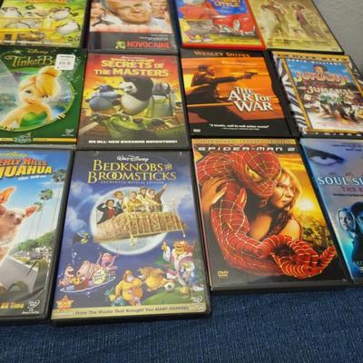 LOT 156. DVD MOVIES