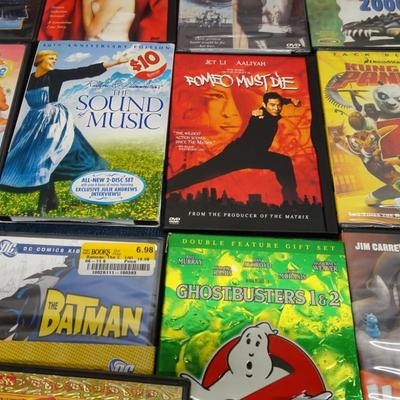 LOT 156. DVD MOVIES