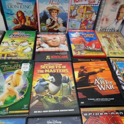 LOT 156. DVD MOVIES