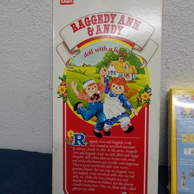 LOT 158. MONOPOLY GAME AND RAGGEY ANN DOLL