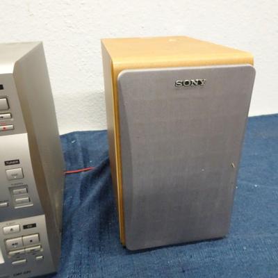 LOT 176. SONY BOOK SHELF STEREO SYSTEM