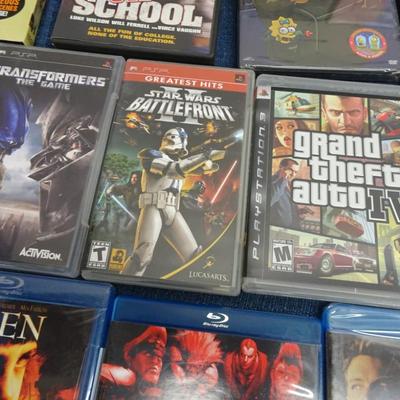LOT 180. COLLECTION OF DVDS AND BLU RAY MOVIES