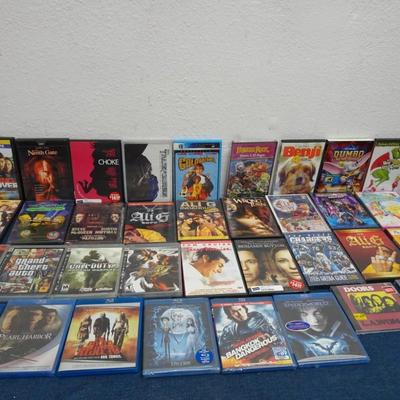 LOT 180. COLLECTION OF DVDS AND BLU RAY MOVIES