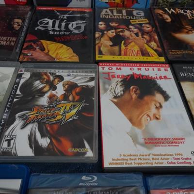 LOT 180. COLLECTION OF DVDS AND BLU RAY MOVIES