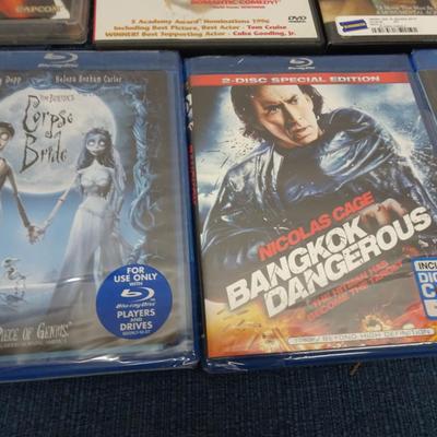 LOT 180. COLLECTION OF DVDS AND BLU RAY MOVIES