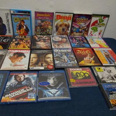 LOT 180. COLLECTION OF DVDS AND BLU RAY MOVIES