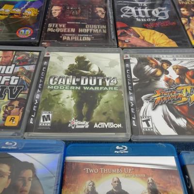 LOT 180. COLLECTION OF DVDS AND BLU RAY MOVIES