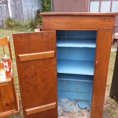 Antique jelly cupboard