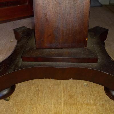 Mahogany Empire Table