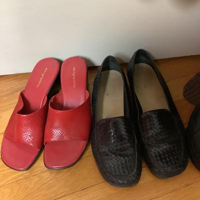 1329 Lot of Ladies Designer Size 10 Shoes and Boots