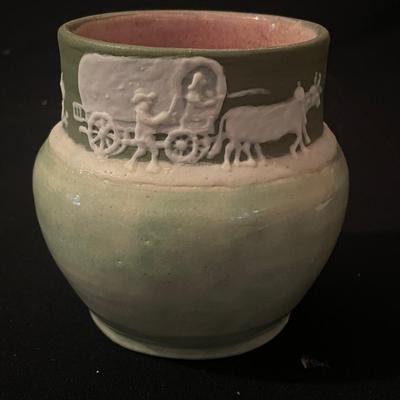 Pisgah Forest Pottery Cameo Pot (K-RG)