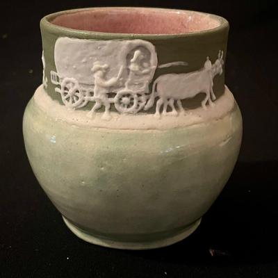 Pisgah Forest Pottery Cameo Pot (K-RG)