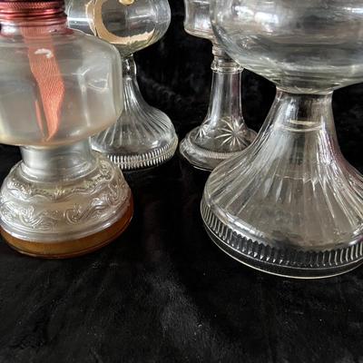 Vintage Oil Lamps. (GR-JM)