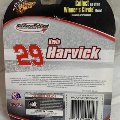 3 NASCAR items - 2 cars and 1 Starting Lineup Figure 4.5â€ tall approx
