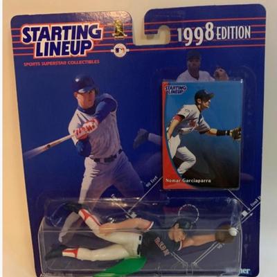 2 Starting Lineups - Nomar Garciaparra 1998 Edition & Darin ERSTAD / Anaheim Angels 1998 4.5â€ tall each approx