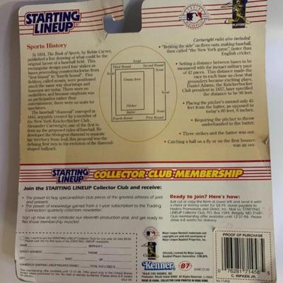 1998 Starting Line Up Sports Superstar Collectibles Cal Ripken Jr W/ Card 4.5â€ figure approx