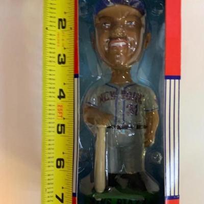 Mike Piazza Geniune Hand Painted BobbleHead Bobble Dobble With Box 8â€ tall approx
