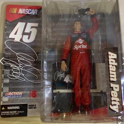 NASCAR Series 6 Action Figure Adam Petty by McFarlane Toys 7â€ tall approx