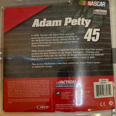 NASCAR Series 6 Action Figure Adam Petty by McFarlane Toys 7â€ tall approx