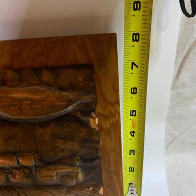 Vintage Copper Hanging Art - 10â€ x 8â€ approx