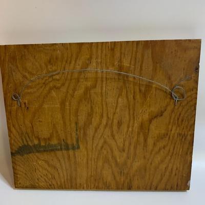 Vintage Copper Hanging Art - 10â€ x 8â€ approx