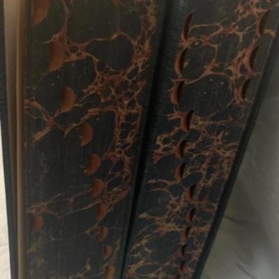 Vintage 1938 Funk and Wagnalls Dictionary 2 volumes - 12â€ x 9â€ x 3â€ approx