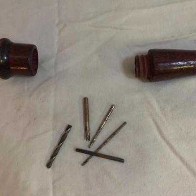 Vintage Hand Drill 14â€ long approx