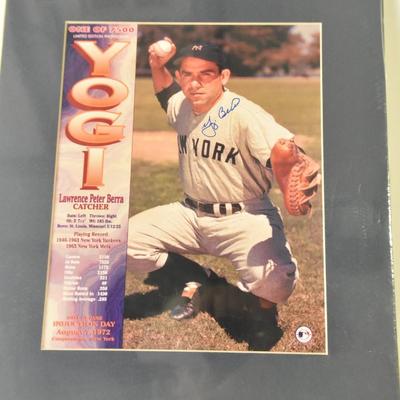 Yogi Berra Autograph