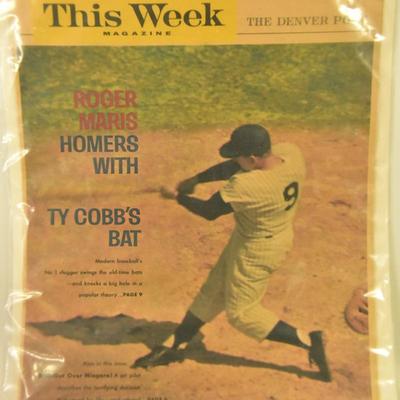 This Week Magazine 1962 Roger Maris