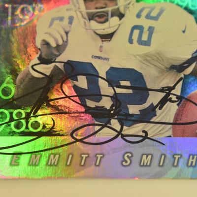 2000 Quantum Leaf Emmitt Smith Autograph