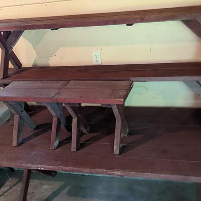 Nice Picnic Table, Stored Inside