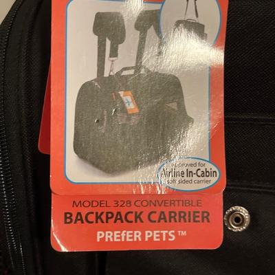 Prefer Pets Model 328 Pet Backpack and Carrier-NEW