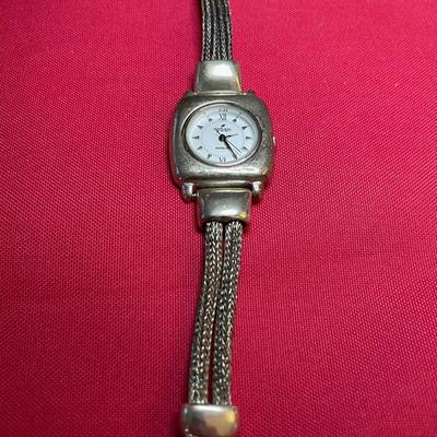 Peyote Bird Designs .925 Sterling Double strand watch 53 grams of  silver