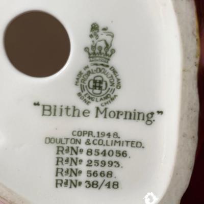 "Blithe Morning" Royal Daulton 1948 Figurine