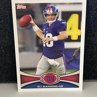Topps Eli Manning 2012 Card #300