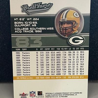 Brett Favre Fleer Ultra 2005 Packers QB