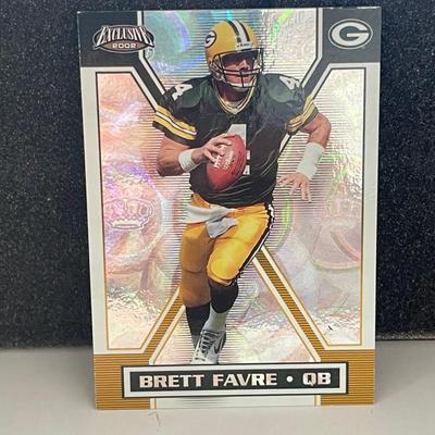 2002 Exclusive Brett Favre Card 63