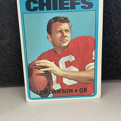 T.C.G #245 Len Dawson QB Chiefs