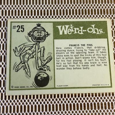 Fleer Weird-Ohs #25 Francis the Foul