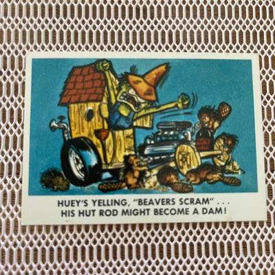 Fleer #46 Weird-ohs Huey nut Rod